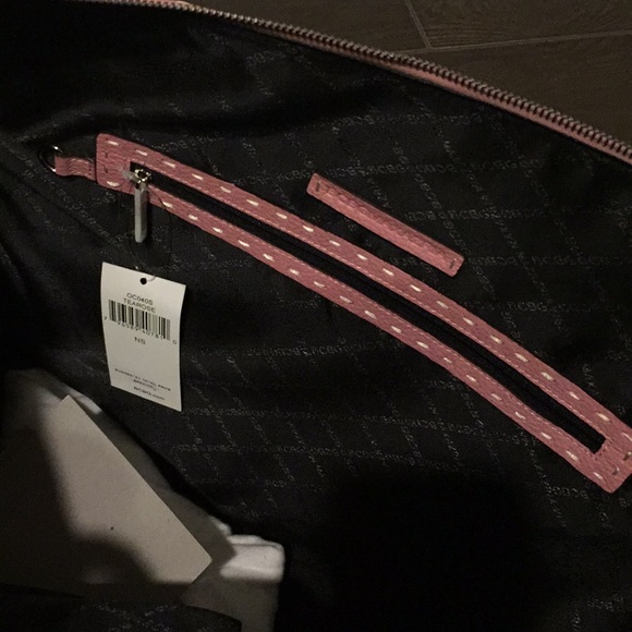 Large BCBG MaxAzria leather Weekend bag - Picture 4 of 8